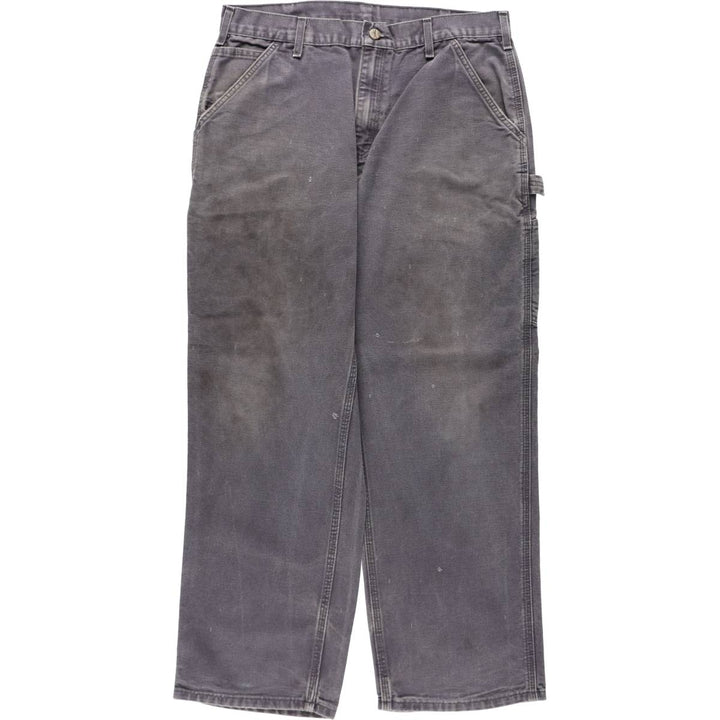 Carhartt B11 PTB Duck Painter Pants, Men's W34 (approx.) cotton Charcoal Vintage Second Hand