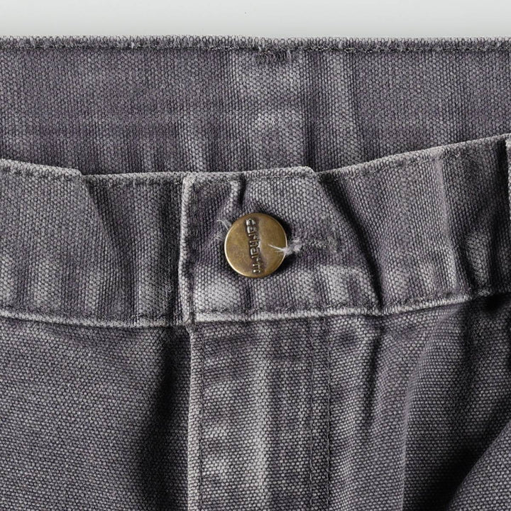 Carhartt B11 PTB Duck Painter Pants, Men's W34 (approx.) cotton Charcoal Vintage Second Hand