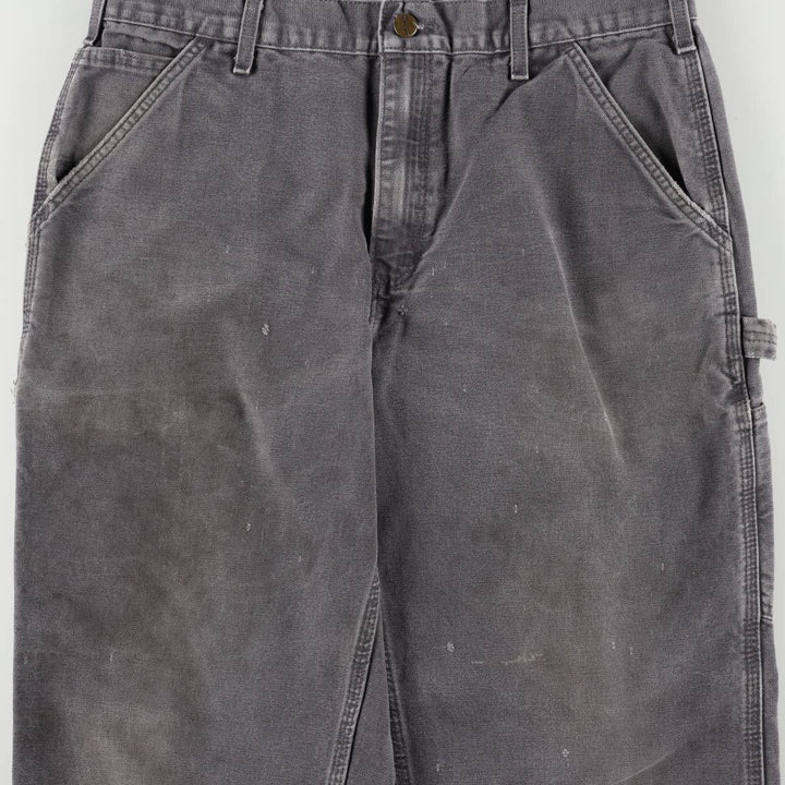 Carhartt B11 PTB Duck Painter Pants, Men's W34 (approx.) cotton Charcoal Vintage Second Hand