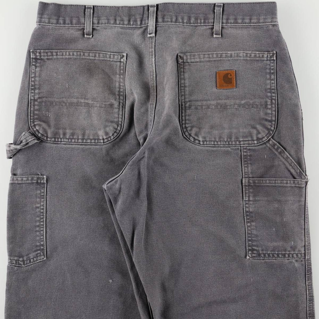 Carhartt B11 PTB Duck Painter Pants, Men's W34 (approx.) cotton Charcoal Vintage Second Hand