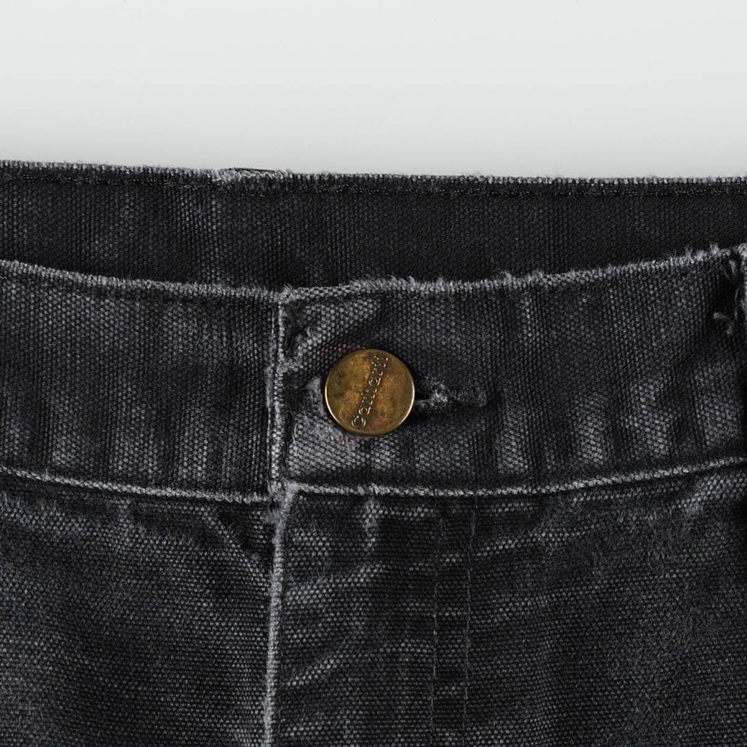 Carhartt Dungaree Fit Duck Painter Pants, Men's, W32 equivalent cotton black type Vintage Second Hand