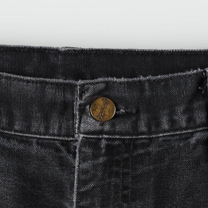Carhartt Dungaree Fit Duck Painter Pants, Men's, W32 equivalent cotton black type Vintage Second Hand