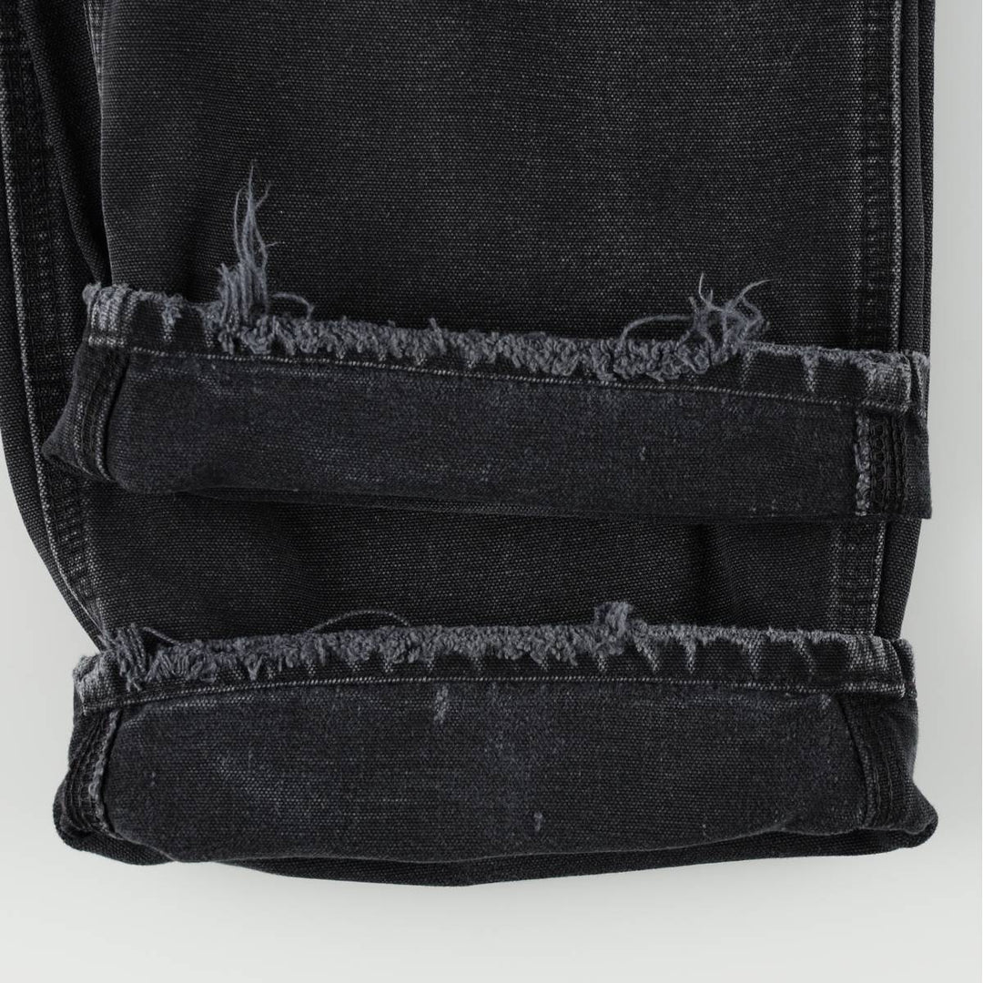 Carhartt Dungaree Fit Duck Painter Pants, Men's, W32 equivalent cotton black type Vintage Second Hand