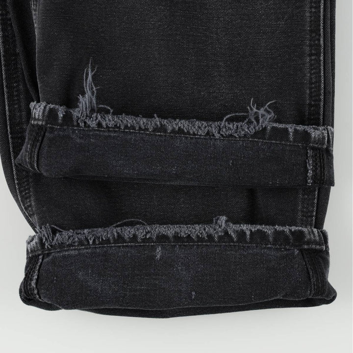 Carhartt Dungaree Fit Duck Painter Pants, Men's, W32 equivalent cotton black type Vintage Second Hand