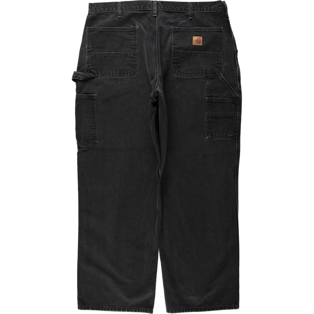 Carhartt Duck Painter Pants, Men's, W37 equivalent cotton black type Vintage Second Hand