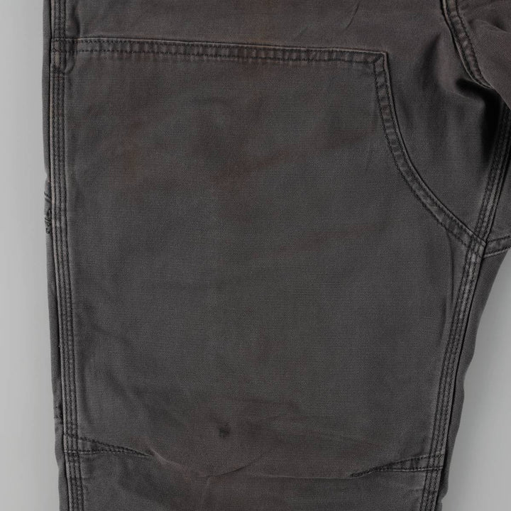 Carhartt Relaxed Fit Double Knee Duck Painter Pants for Men, W34 cotton Charcoal Vintage Second Hand