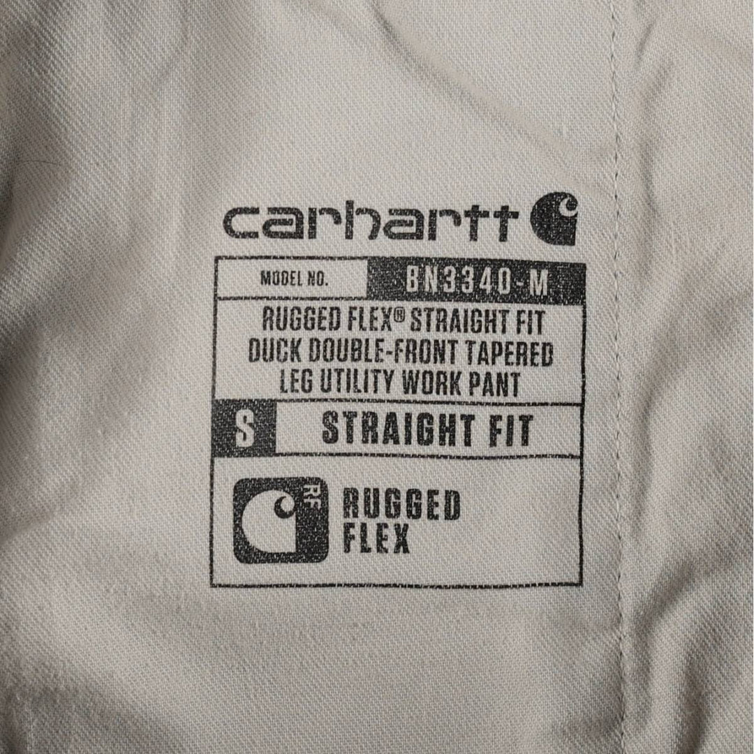 Carhartt Straight Fit Double Knee Duck Painter Pants, Men's W35 (approx.) cotton gray type Vintage Second Hand