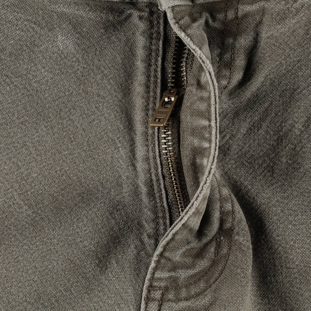 Carhartt Straight Fit Double Knee Duck Painter Pants, Men's W35 (approx.) cotton gray type Vintage Second Hand