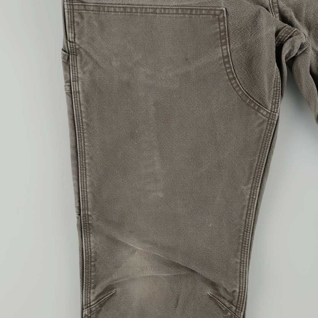 Carhartt Straight Fit Double Knee Duck Painter Pants, Men's W35 (approx.) cotton gray type Vintage Second Hand