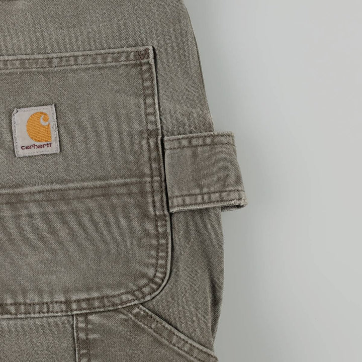 Carhartt Straight Fit Double Knee Duck Painter Pants, Men's W35 (approx.) cotton gray type Vintage Second Hand