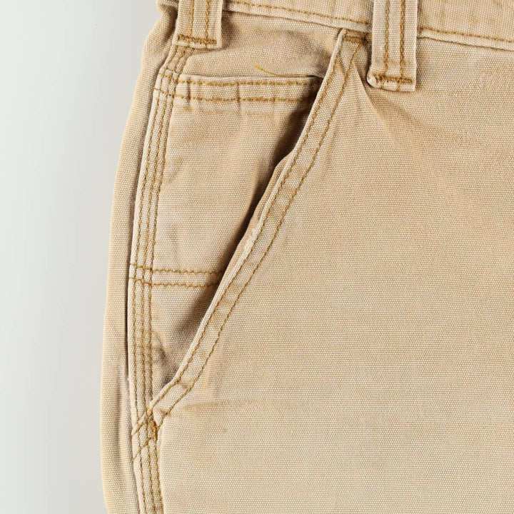 Carhartt Relaxed Fit Double Knee Duck Work Pants, Men's W38 (approx.) cotton brown type Vintage Second Hand