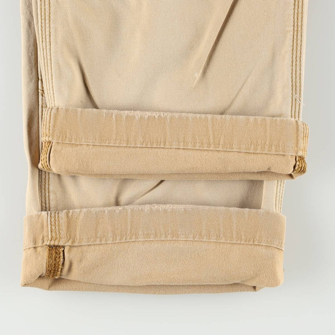 Carhartt Relaxed Fit Double Knee Duck Work Pants, Men's W38 (approx.) cotton brown type Vintage Second Hand