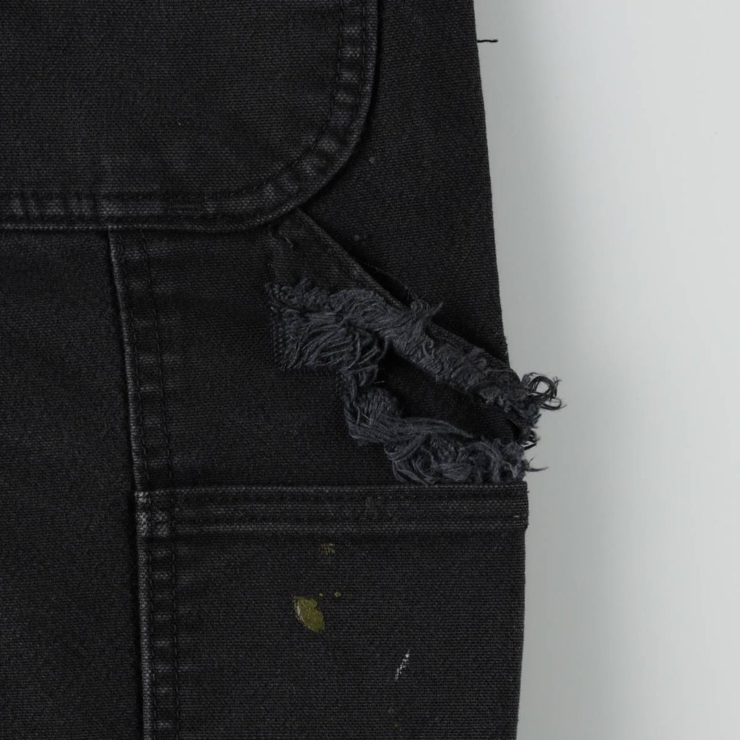 Carhartt Straight Fit Double Knee Duck Painter Pants, Men's W30 (approx.) cotton black type Vintage Second Hand