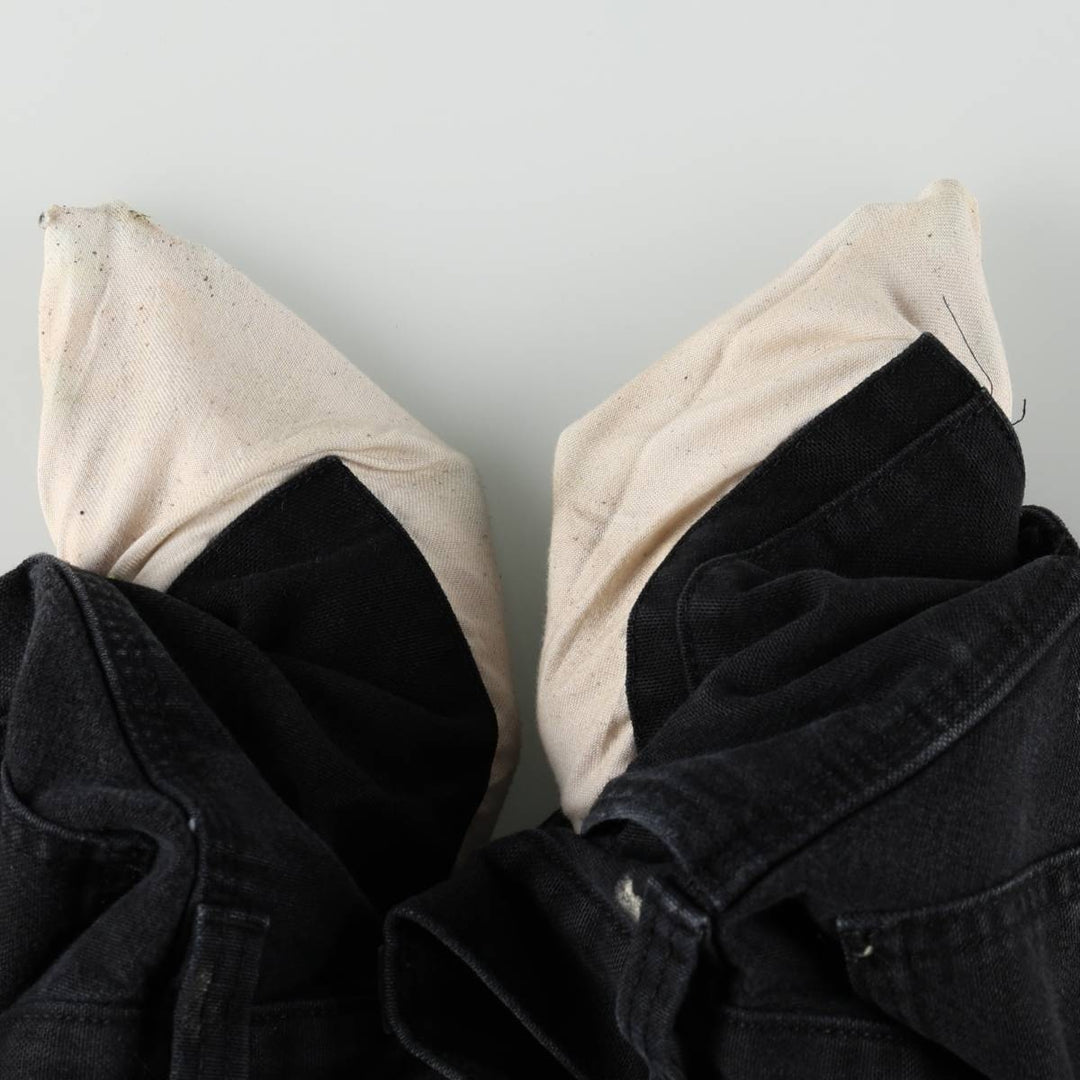 Carhartt Straight Fit Double Knee Duck Painter Pants, Men's W30 (approx.) cotton black type Vintage Second Hand