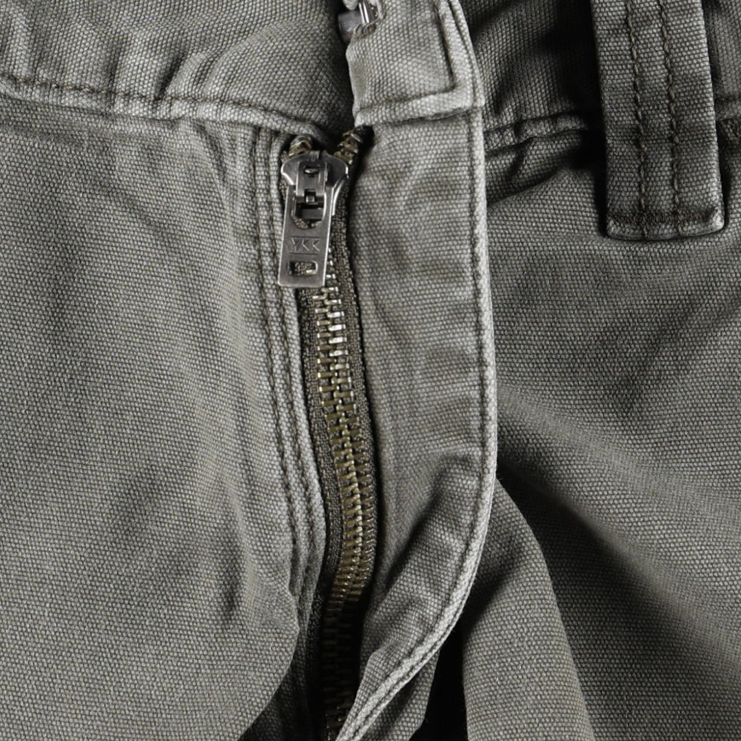 Carhartt Relaxed Fit Duck Work Pants, Men's W30 (approx.) cotton Khaki type Vintage Second Hand