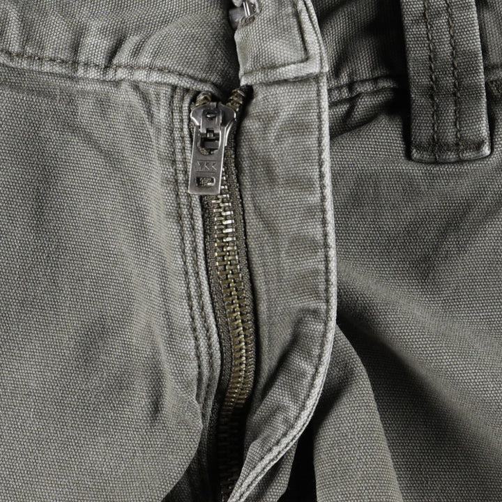 Carhartt Relaxed Fit Duck Work Pants, Men's W30 (approx.) cotton Khaki type Vintage Second Hand
