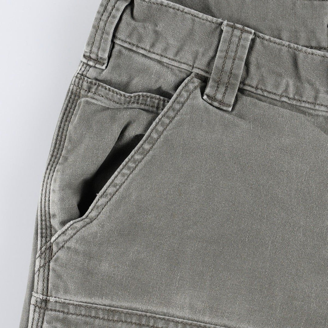 Carhartt Relaxed Fit Duck Work Pants, Men's W30 (approx.) cotton Khaki type Vintage Second Hand