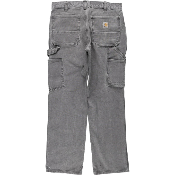 Carhartt Relaxed Fit Duck Painter Pants, Men's, W33 equivalent cotton gray type Vintage Second Hand