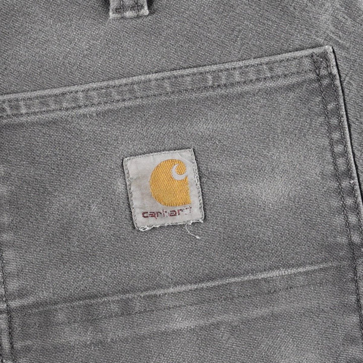 Carhartt Relaxed Fit Duck Painter Pants, Men's, W33 equivalent cotton gray type Vintage Second Hand