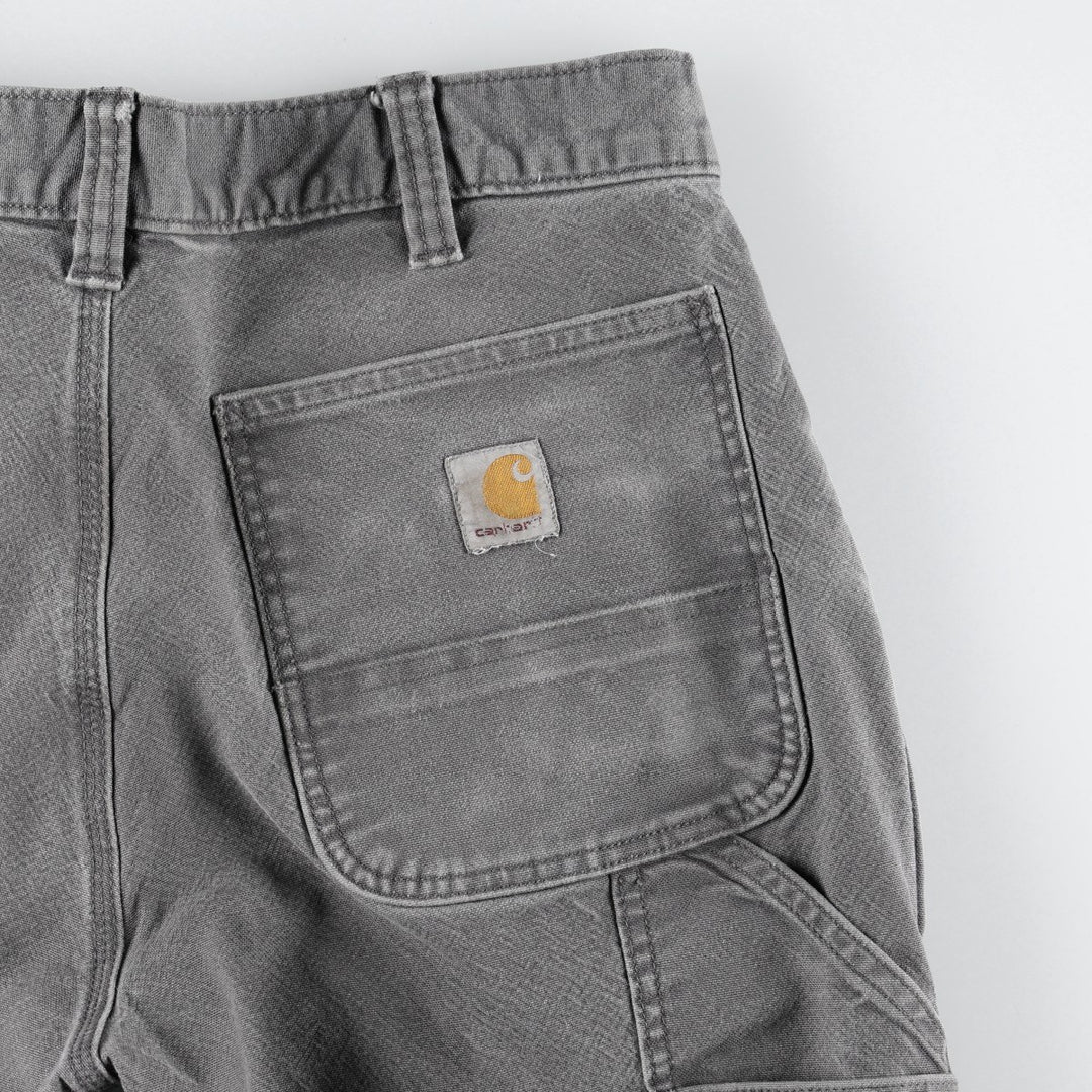 Carhartt Relaxed Fit Duck Painter Pants, Men's, W33 equivalent cotton gray type Vintage Second Hand
