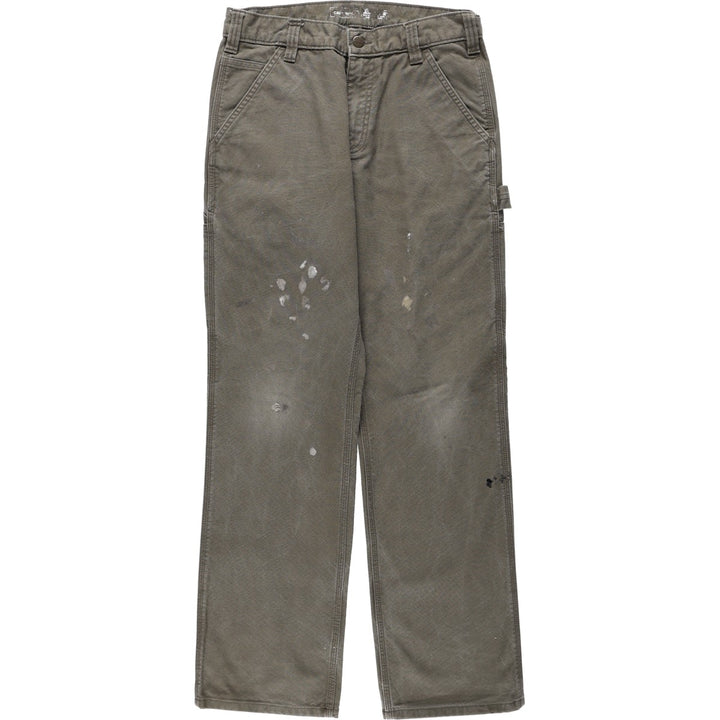 Carhartt Relaxed Fit Duck Painter Pants, Men's, Size W30 cotton Khaki type Vintage Second Hand