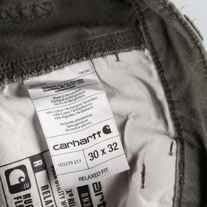 Carhartt Relaxed Fit Duck Painter Pants, Men's, Size W30 cotton Khaki type Vintage Second Hand