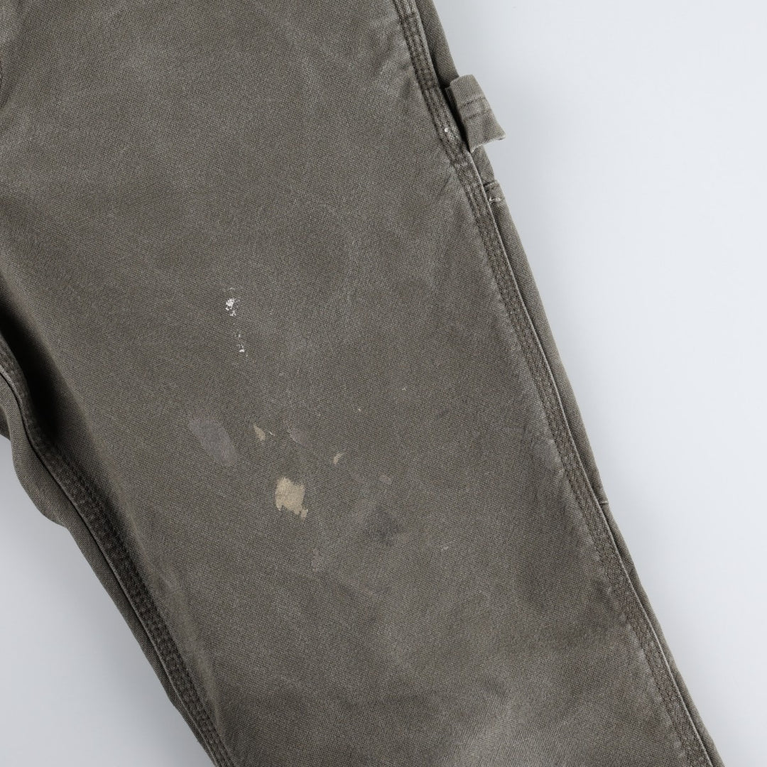 Carhartt Relaxed Fit Duck Painter Pants, Men's, Size W30 cotton Khaki type Vintage Second Hand
