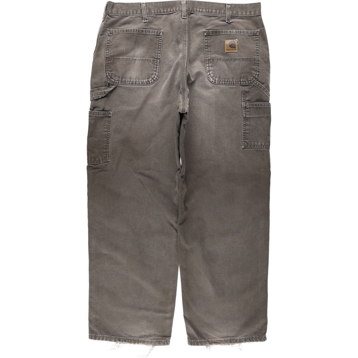 Carhartt Duck Painter Pants, Men's W39 (approx.) cotton Charcoal Vintage Second Hand