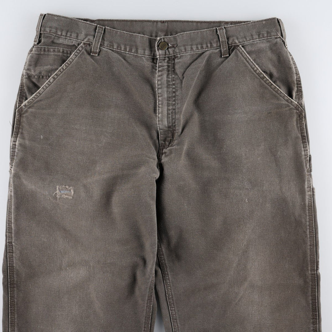 Carhartt Duck Painter Pants, Men's W39 (approx.) cotton Charcoal Vintage Second Hand
