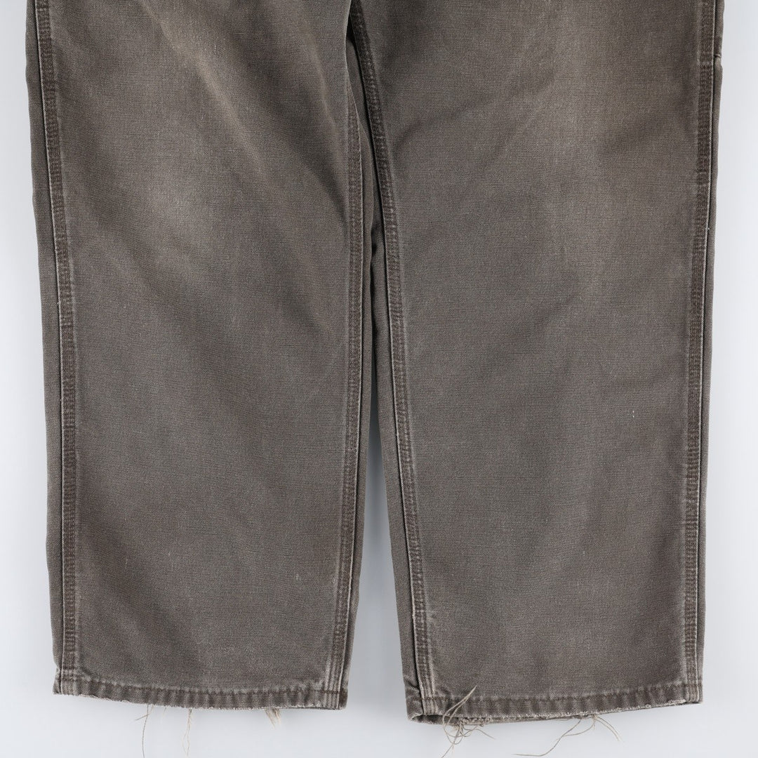 Carhartt Duck Painter Pants, Men's W39 (approx.) cotton Charcoal Vintage Second Hand