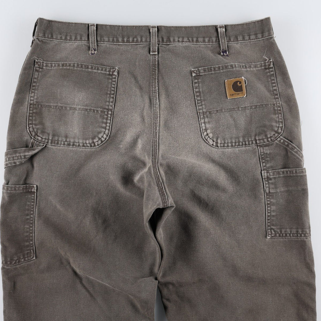 Carhartt Duck Painter Pants, Men's W39 (approx.) cotton Charcoal Vintage Second Hand