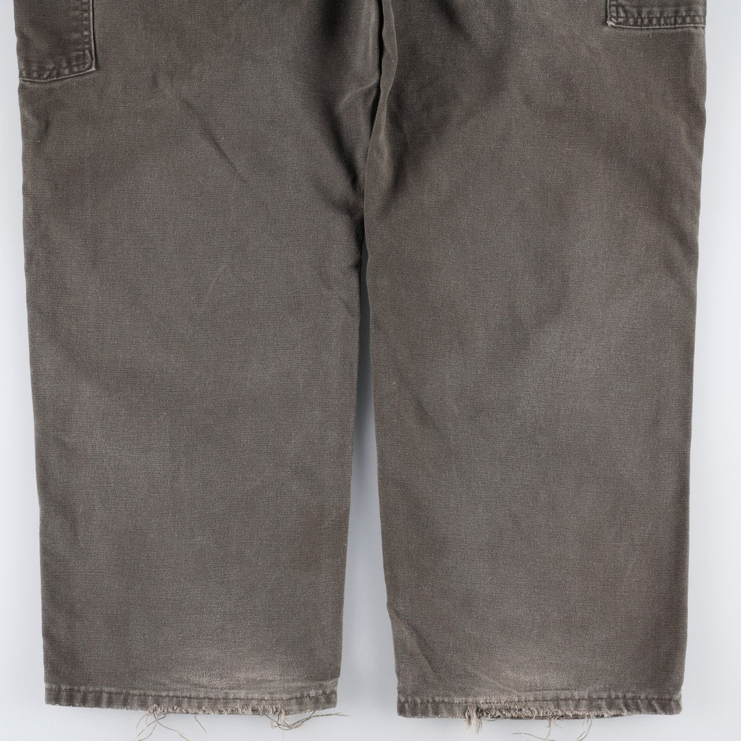 Carhartt Duck Painter Pants, Men's W39 (approx.) cotton Charcoal Vintage Second Hand