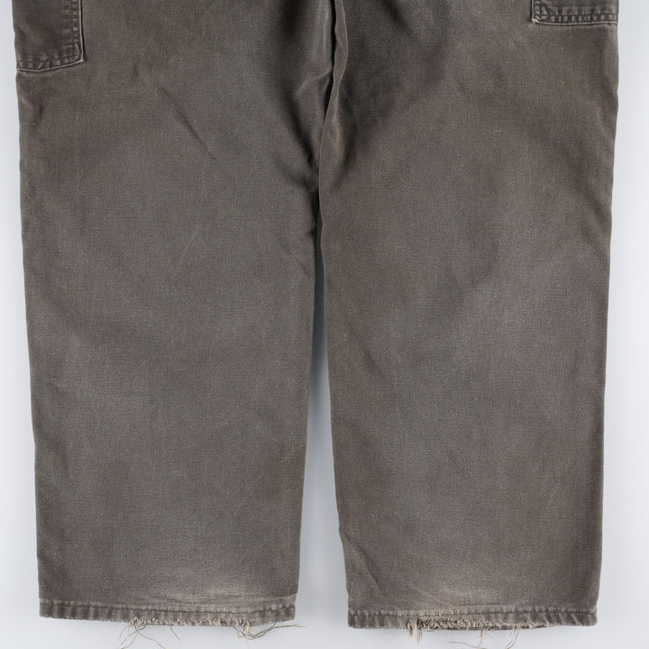 Carhartt Duck Painter Pants, Men's W39 (approx.) cotton Charcoal Vintage Second Hand