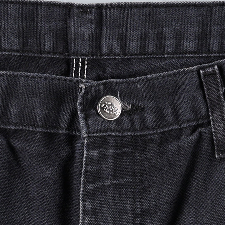 Dickies Duck Painter Pants Men's W34 equivalent cotton black type Vintage Second Hand