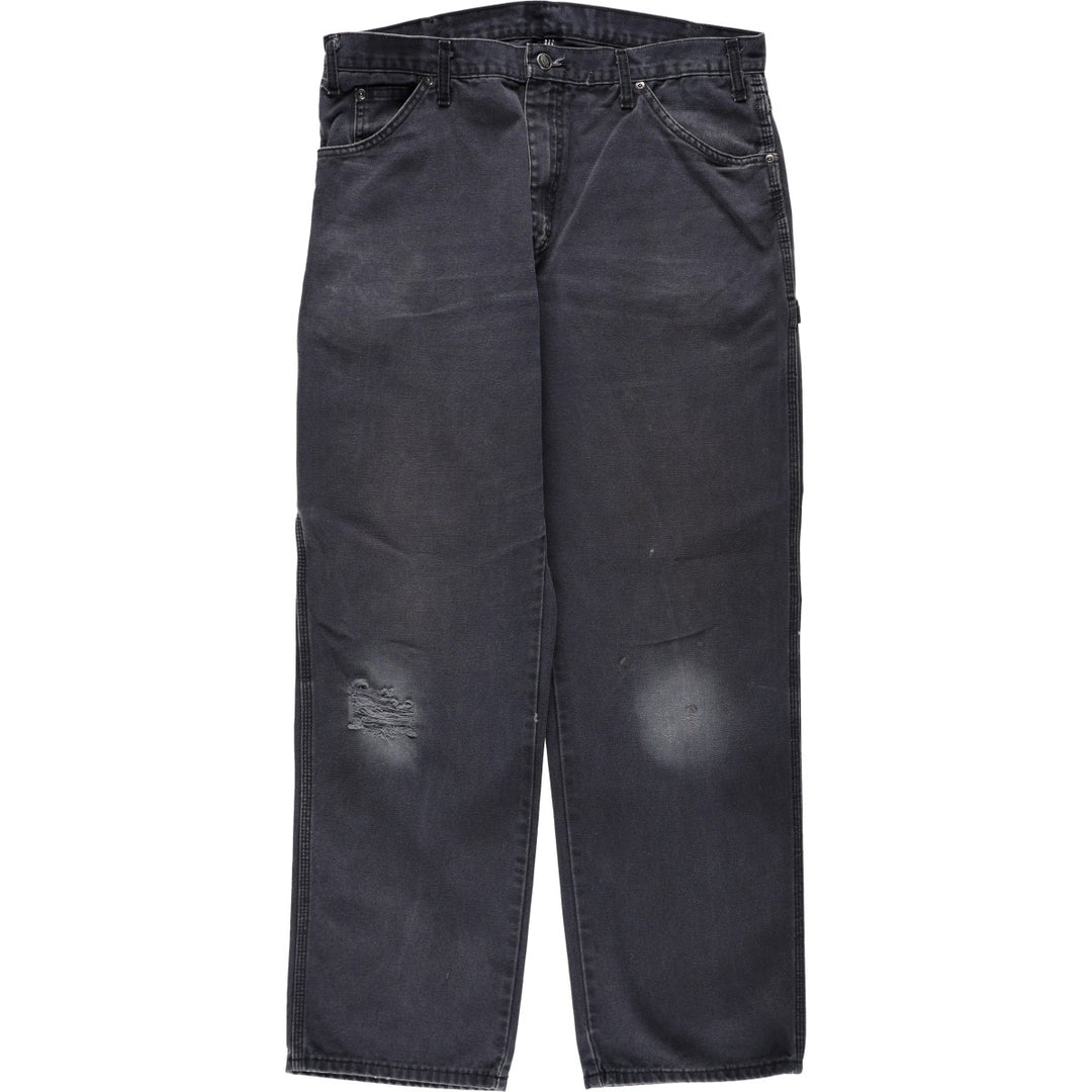 Dickies Duck Painter Pants Men's W37 cotton black type Vintage Second Hand