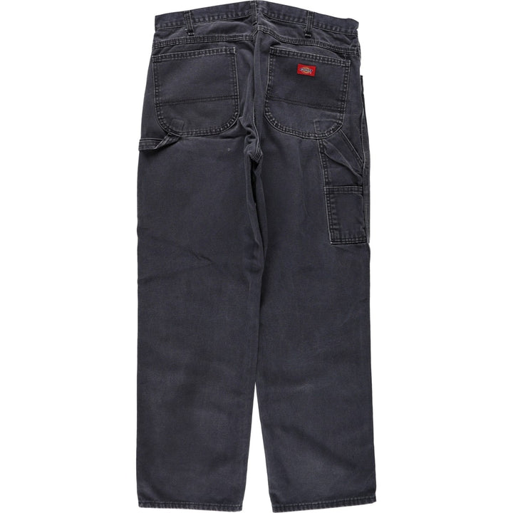 Dickies Duck Painter Pants Men's W37 cotton black type Vintage Second Hand