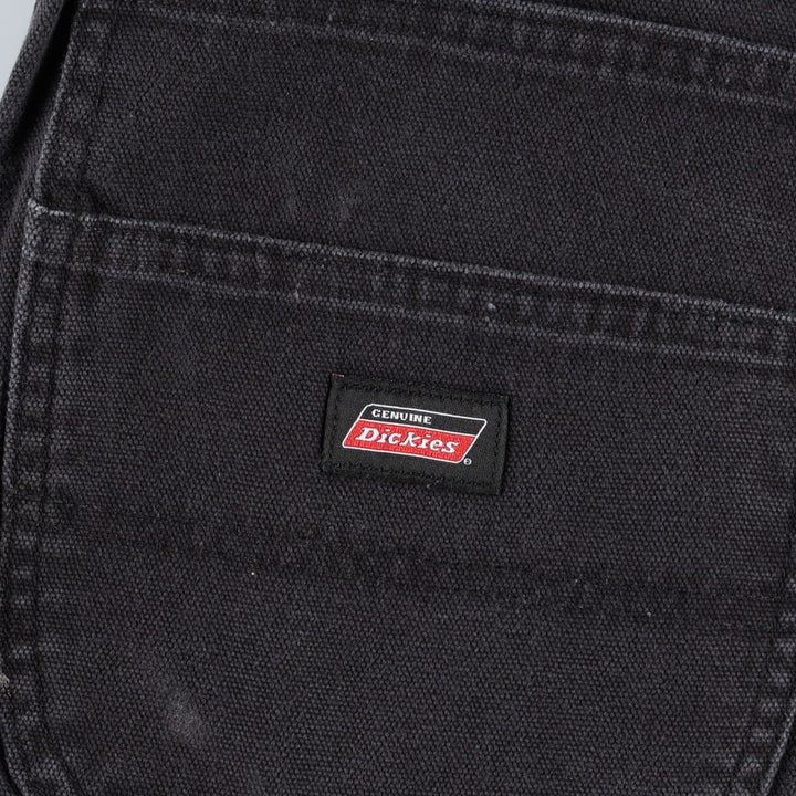 Dickies paint-stained duck canvas painter pants, men's size W38 (approx.) cotton black type Vintage Second Hand