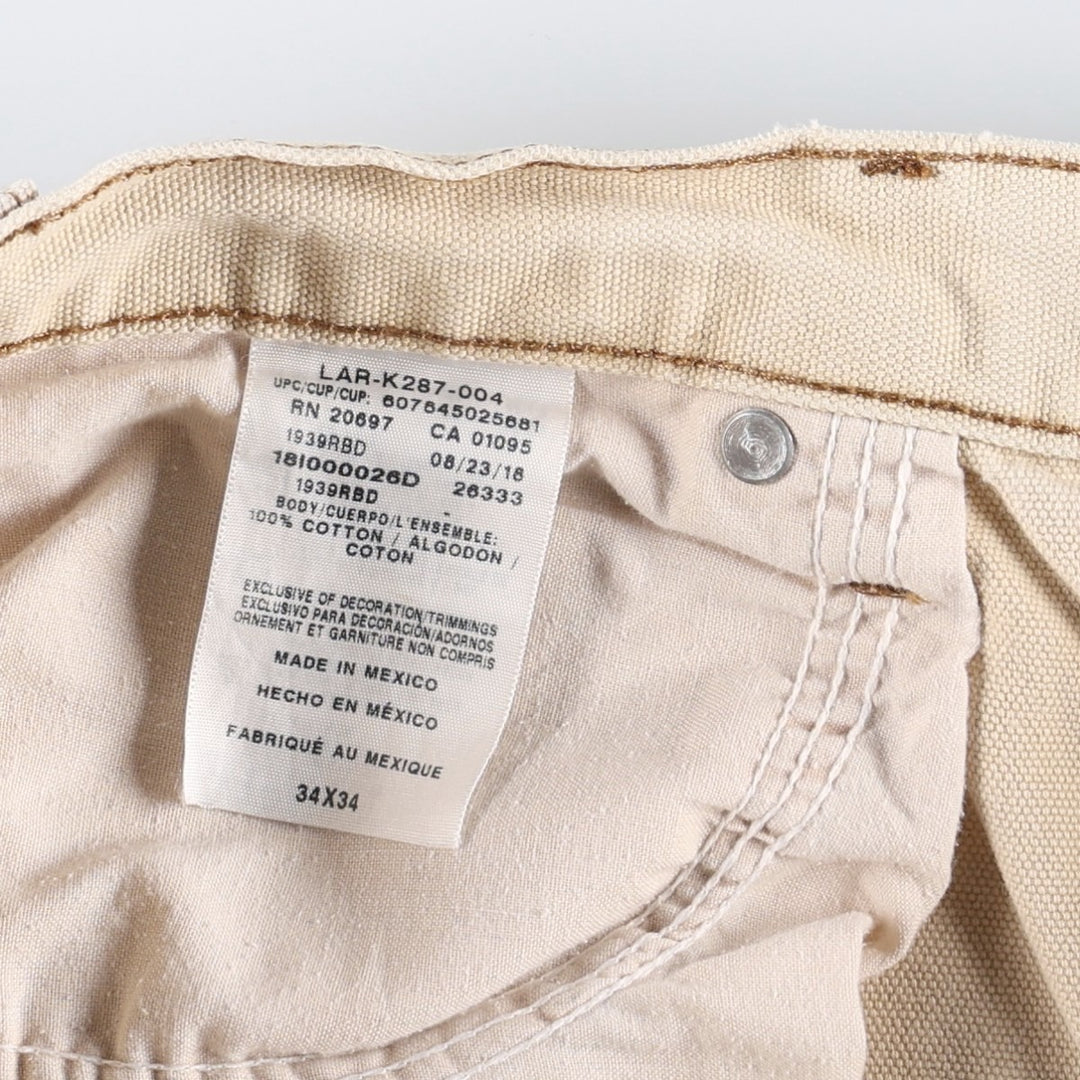 Dickies Duck Painter Pants Men's W34 equivalent cotton Beige type Vintage Second Hand
