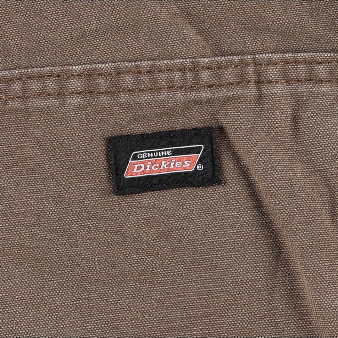Dickies Duck Work Pants Men's W36 cotton brown type Vintage Second Hand