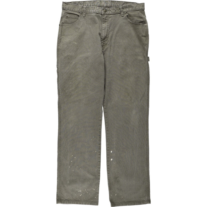 Dickies Duck Painter Pants Men's W37 cotton Khaki type Vintage Second Hand