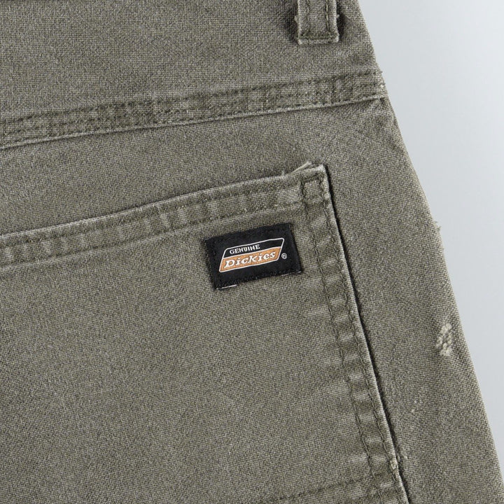Dickies Duck Painter Pants Men's W37 cotton Khaki type Vintage Second Hand