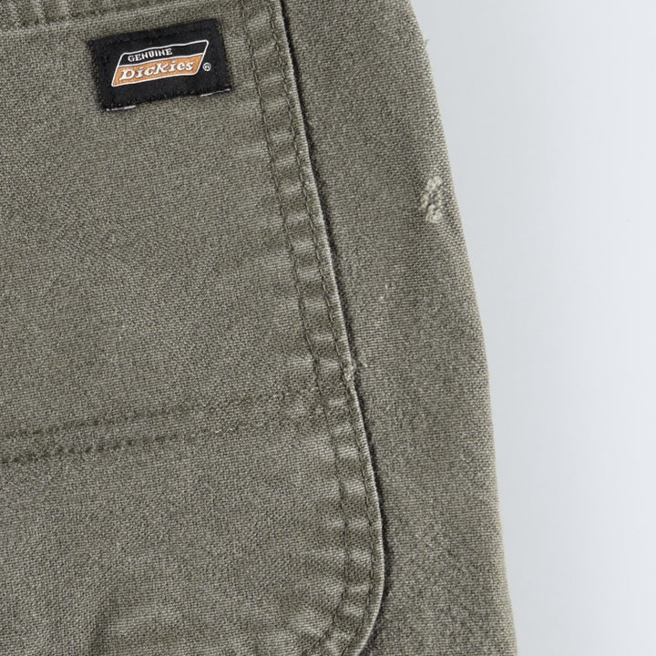 Dickies Duck Painter Pants Men's W37 cotton Khaki type Vintage Second Hand
