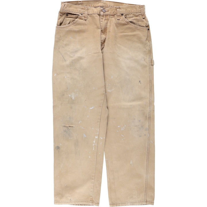 Dickies Duck Painter Pants Men's W33 equivalent cotton Beige type Vintage Second Hand
