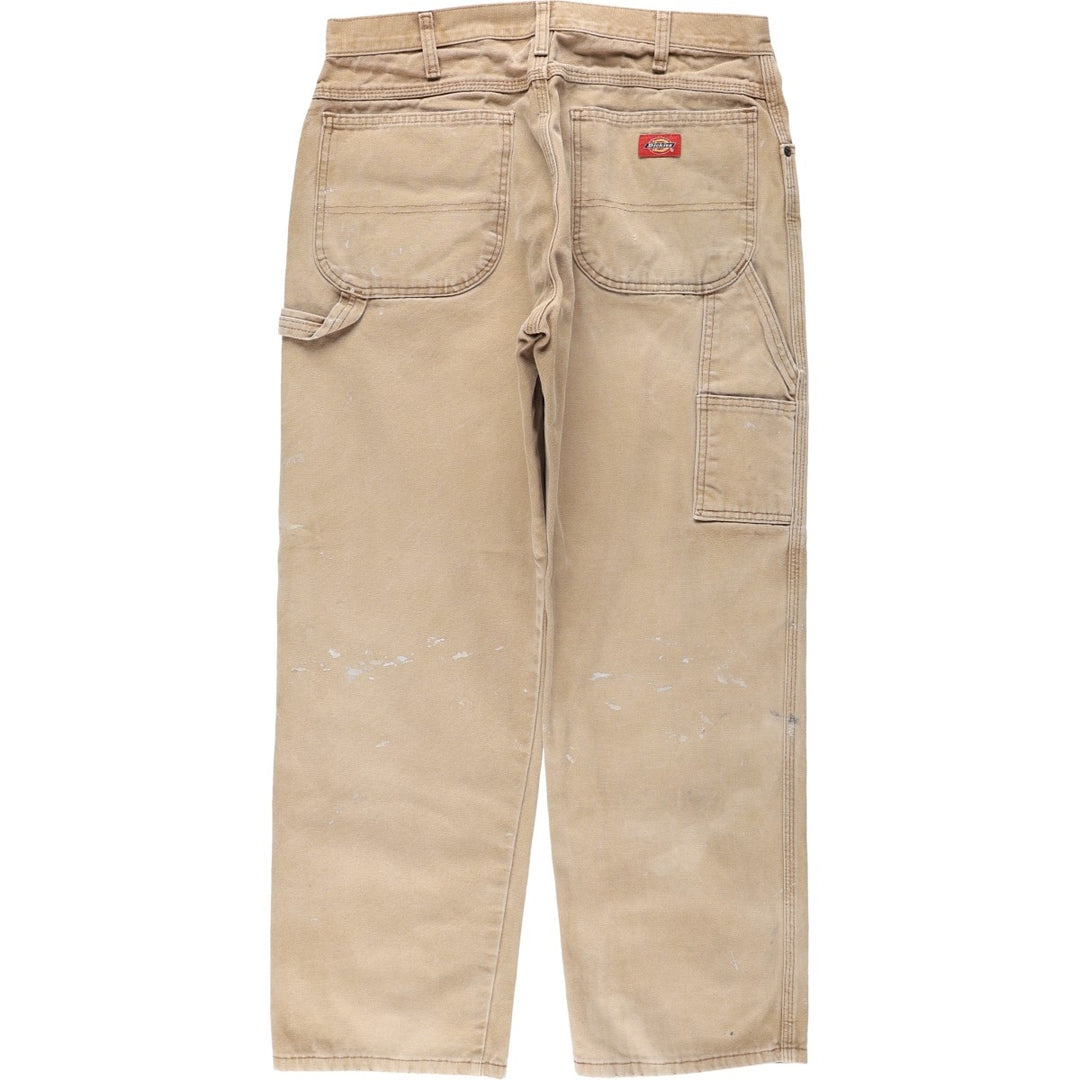 Dickies Duck Painter Pants Men's W33 equivalent cotton Beige type Vintage Second Hand