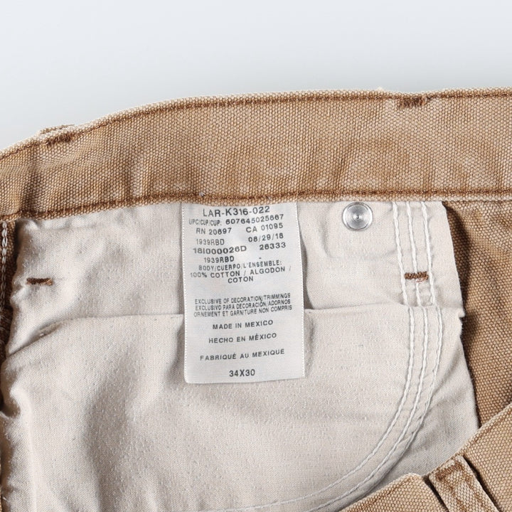 Dickies Duck Painter Pants Men's W33 equivalent cotton Beige type Vintage Second Hand