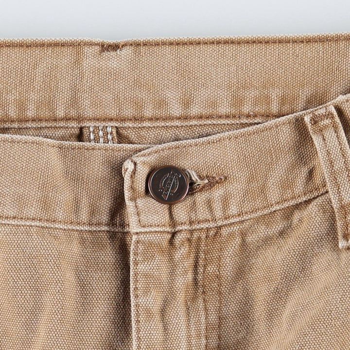 Dickies Duck Painter Pants Men's W33 equivalent cotton Beige type Vintage Second Hand