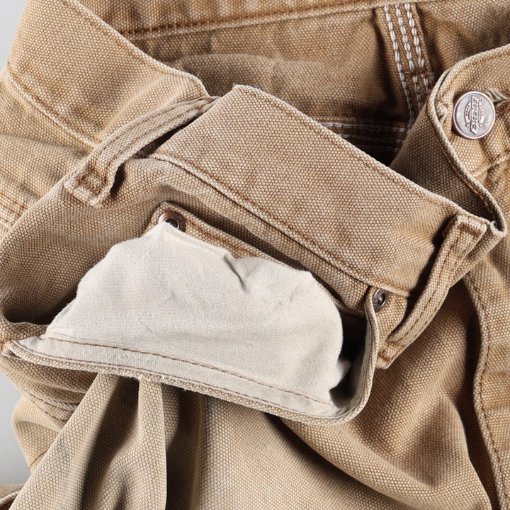 Dickies Duck Painter Pants Men's W33 equivalent cotton Beige type Vintage Second Hand