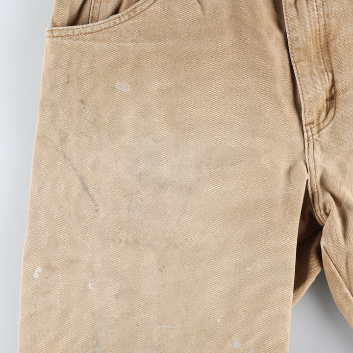 Dickies Duck Painter Pants Men's W33 equivalent cotton Beige type Vintage Second Hand