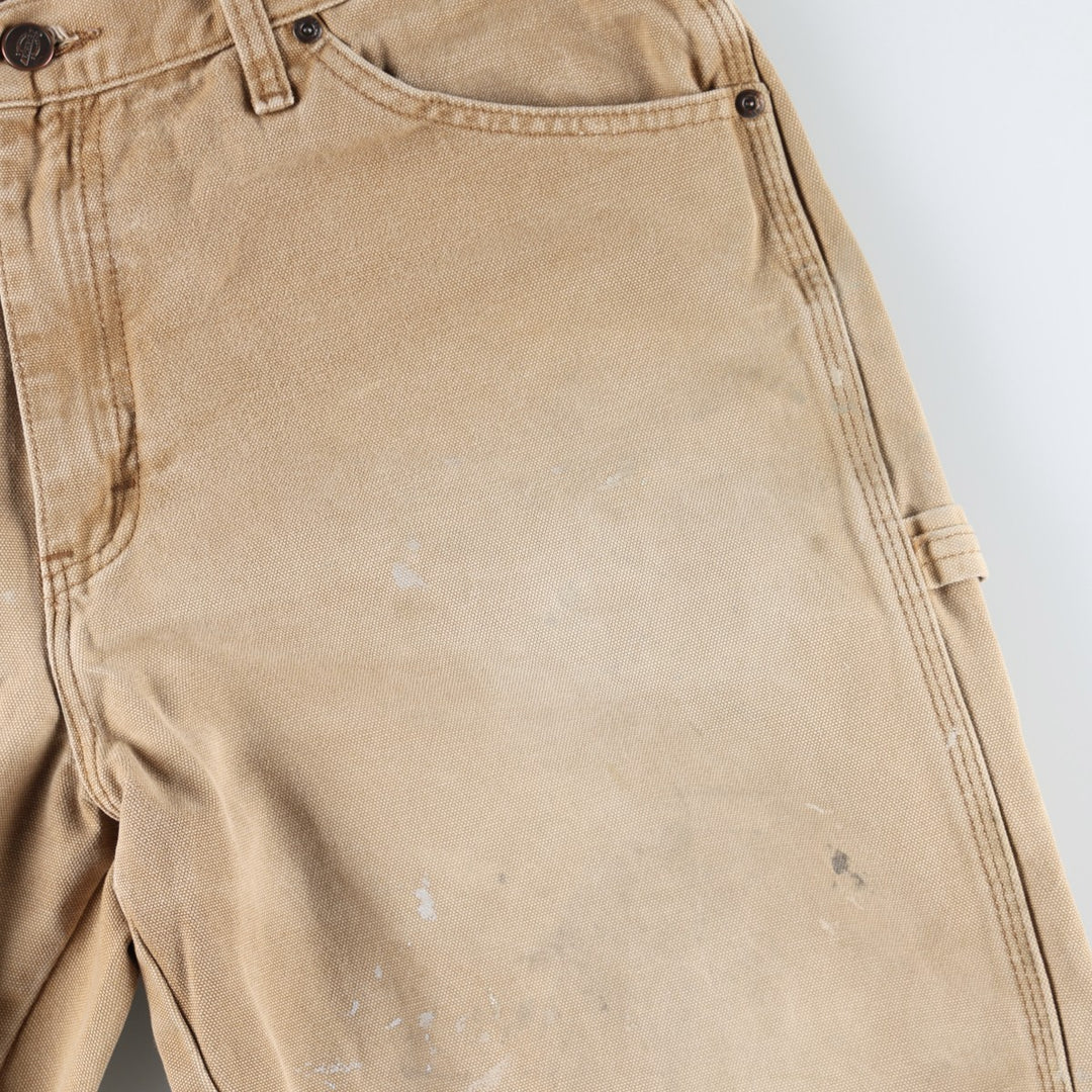 Dickies Duck Painter Pants Men's W33 equivalent cotton Beige type Vintage Second Hand