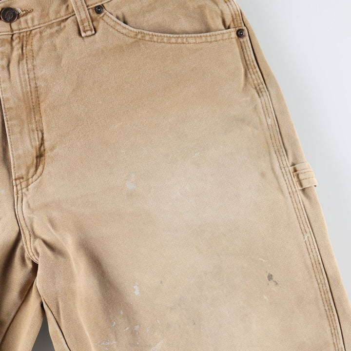 Dickies Duck Painter Pants Men's W33 equivalent cotton Beige type Vintage Second Hand